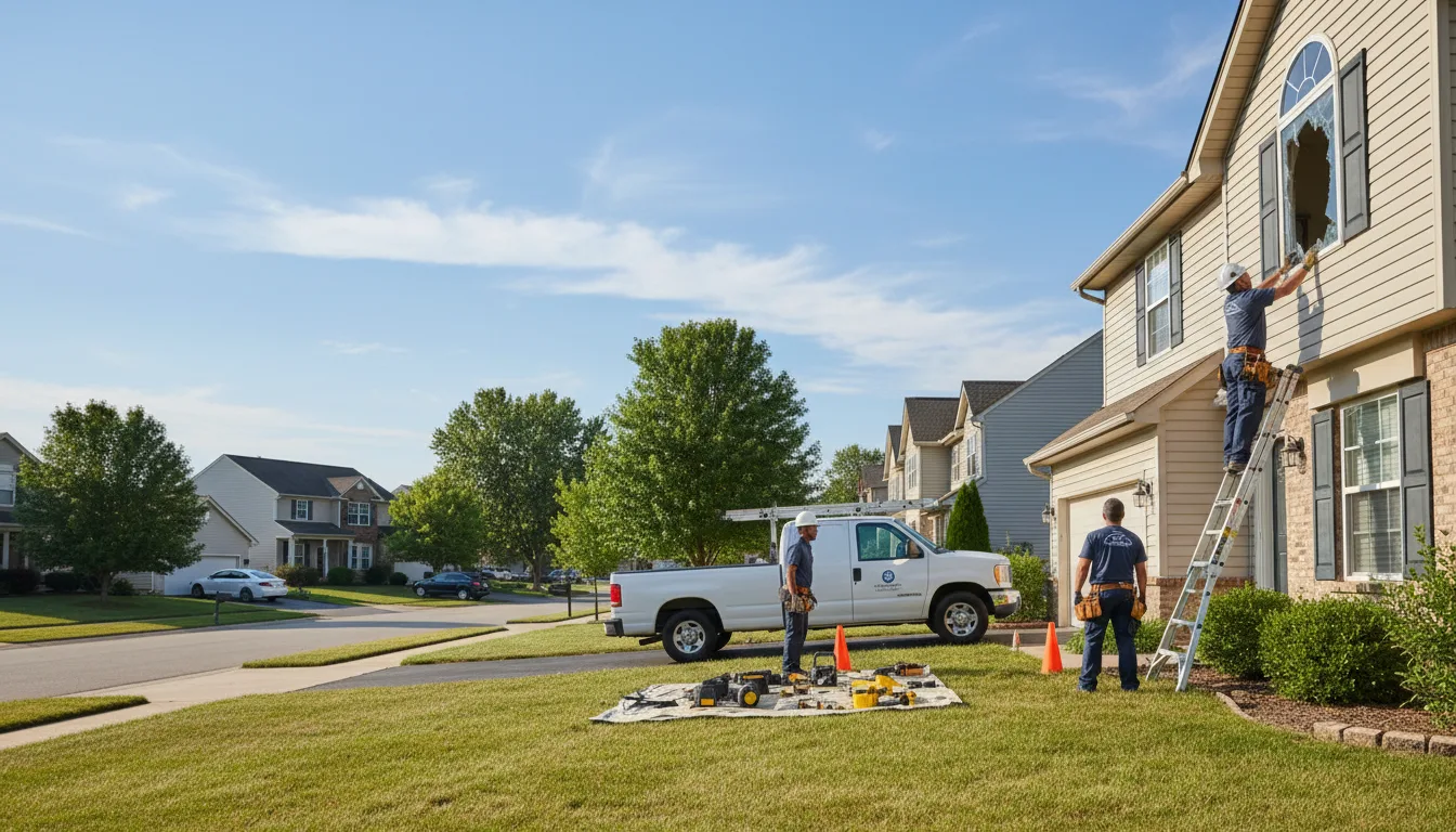 Expert window installer providing residential service in Sumerco, WV